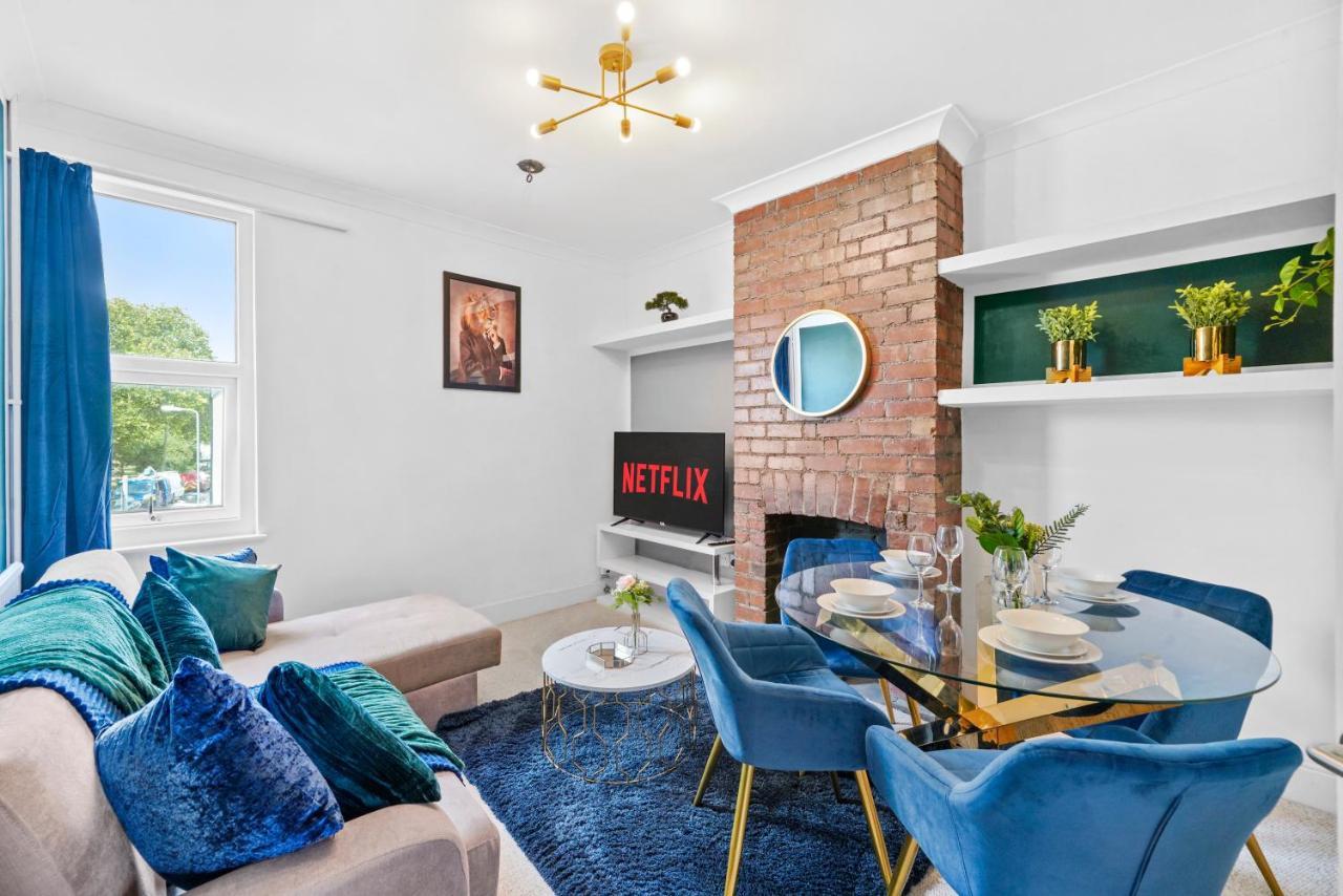 The Emerald Gem - Overlooking The Park Apartment Bristol Luaran gambar
